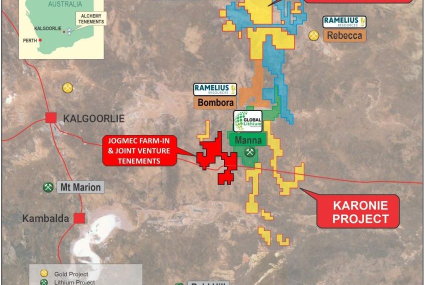 Alchemy Resources strikes deal with JOGMEC