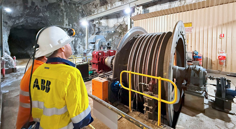 Bluestone Mines Tasmania Joint Venture has selected ABB to deliver a significant modernization of the main production hoist at the Renison mine – Australia’s largest tin mine.