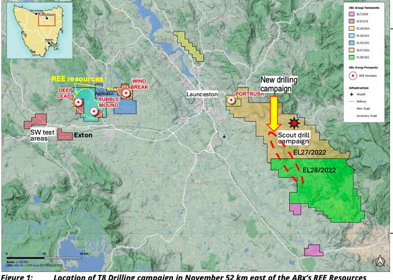 ABx to start drilling Tasmanian rare earths discovery