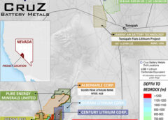 Cruz Battery Metals renews Nevada claims