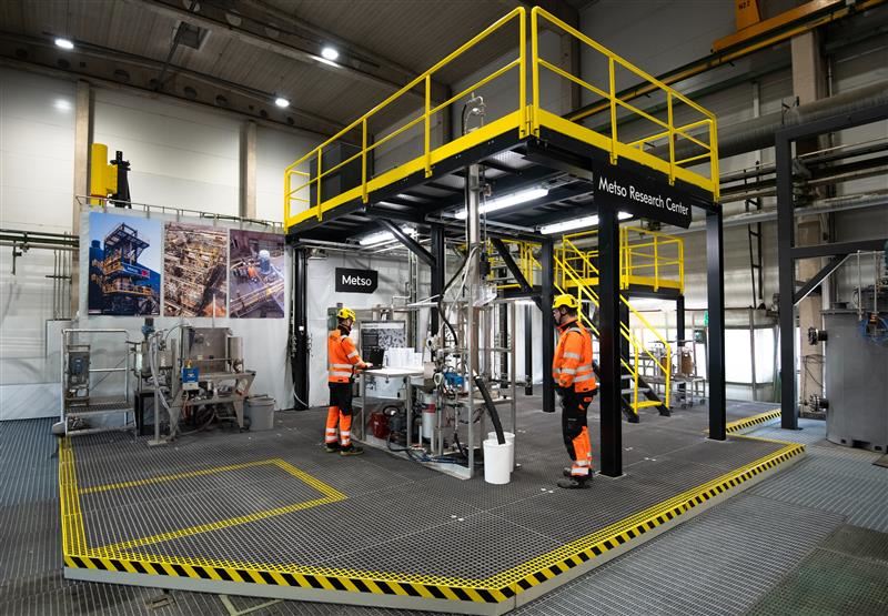 The Concorde Cell laboratory unit at Metso Research Center in Pori