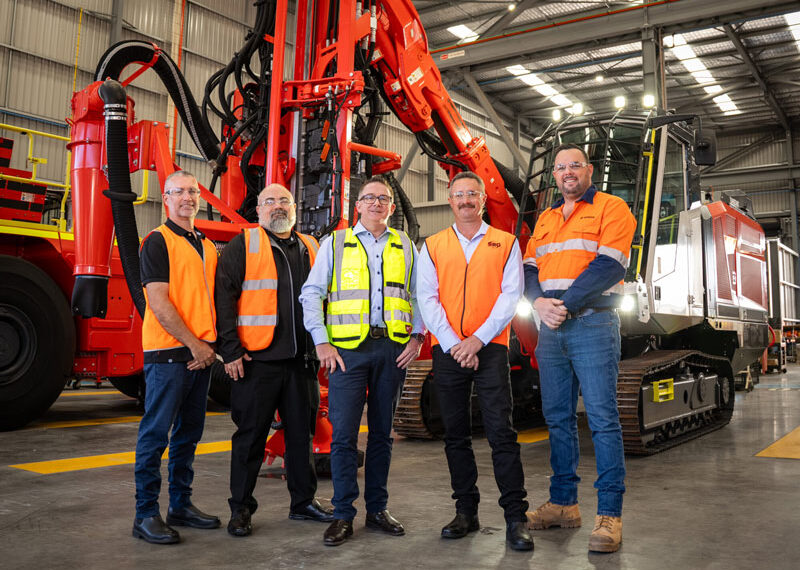 SRG Global embraces latest Sandvik drill
