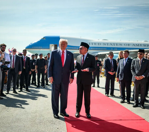 President Donald Trump and Malaysian Prime Minister Anwar Ibrahim. Photo: The White House