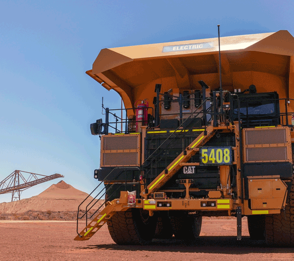 First Caterpillar battery-electric haul trucks arrive in Australia