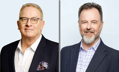 Clive Johnson and Mike Cinnamond